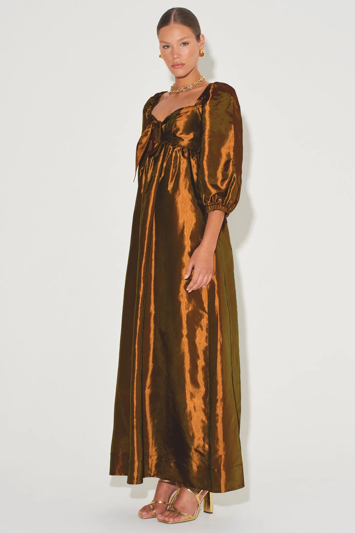 Ainsley Dress Copper