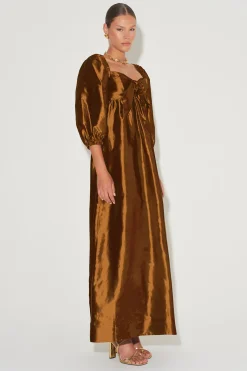 Ainsley Dress Copper