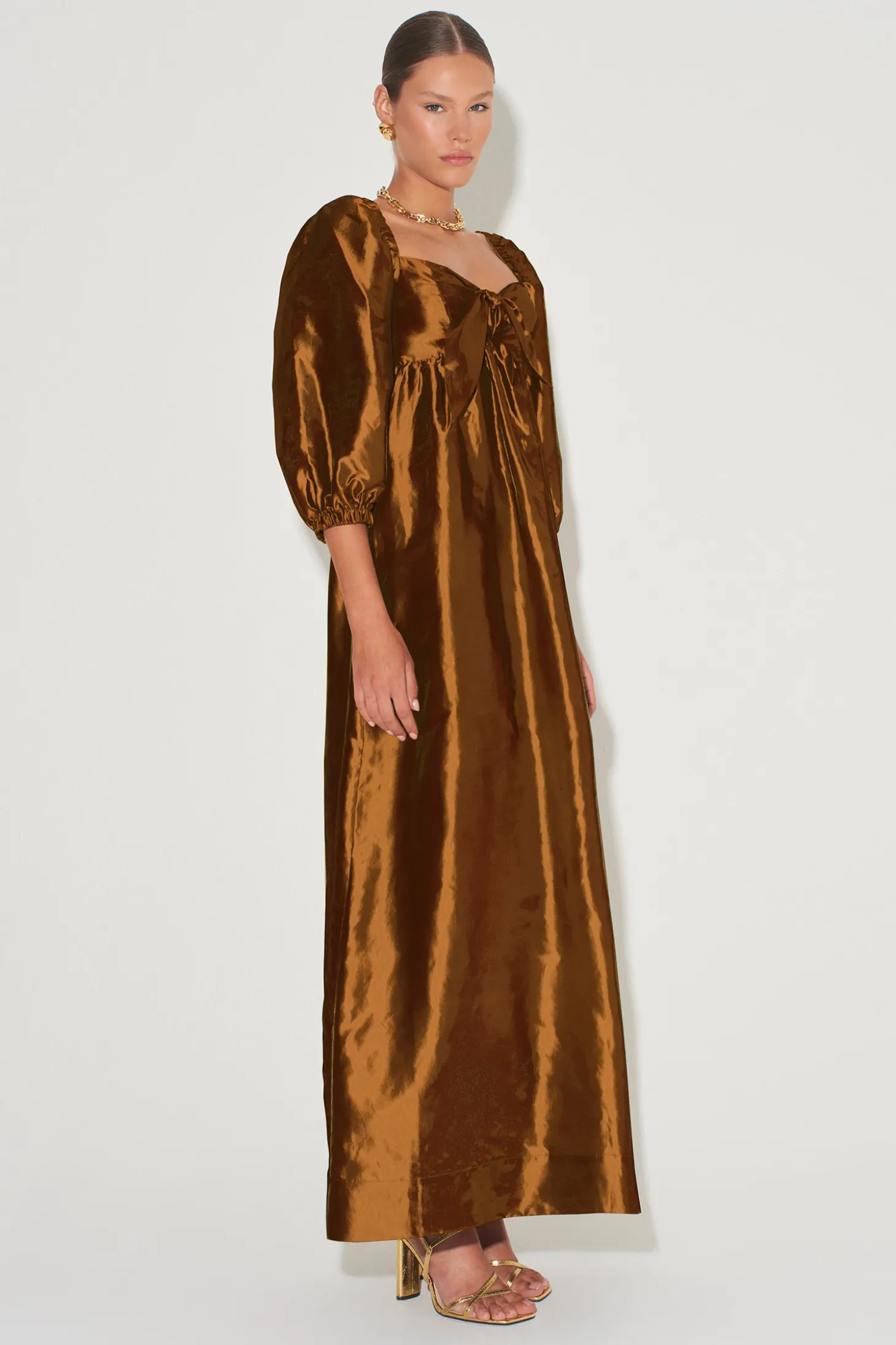 Ainsley Dress Copper