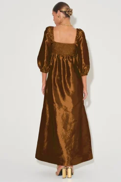 Ainsley Dress Copper