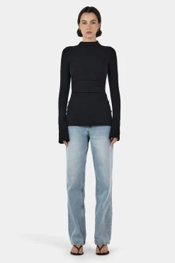 Aisha Top Black