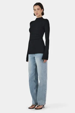 Aisha Top Black