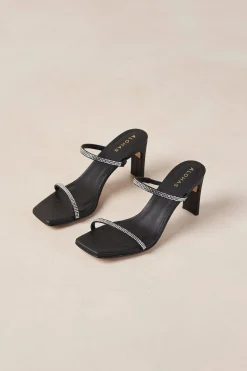 Alohas Cannes Heel Glow Black