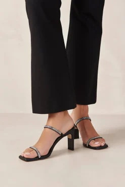 Alohas Cannes Heel Glow Black