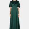 Amber Dress Pine Green