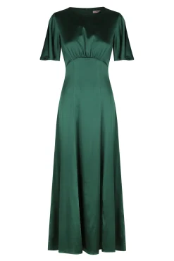 Amber Dress Pine Green