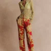 Ambrose Pant Fuchsia Fern