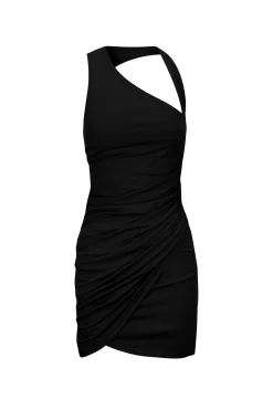 Antonia Jersey Dress Black