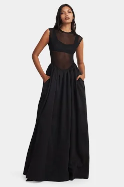 Anya Gown Black