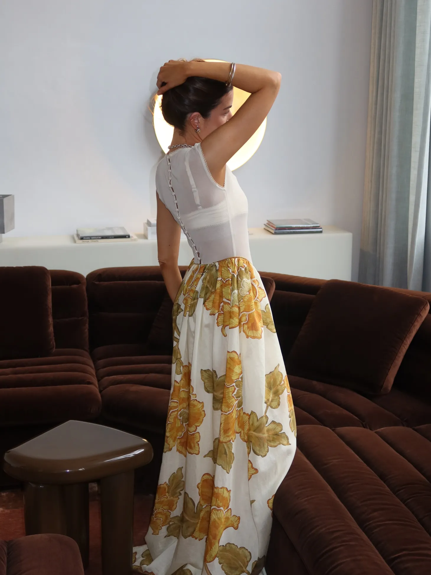 Anya Gown Sunshine Bloom