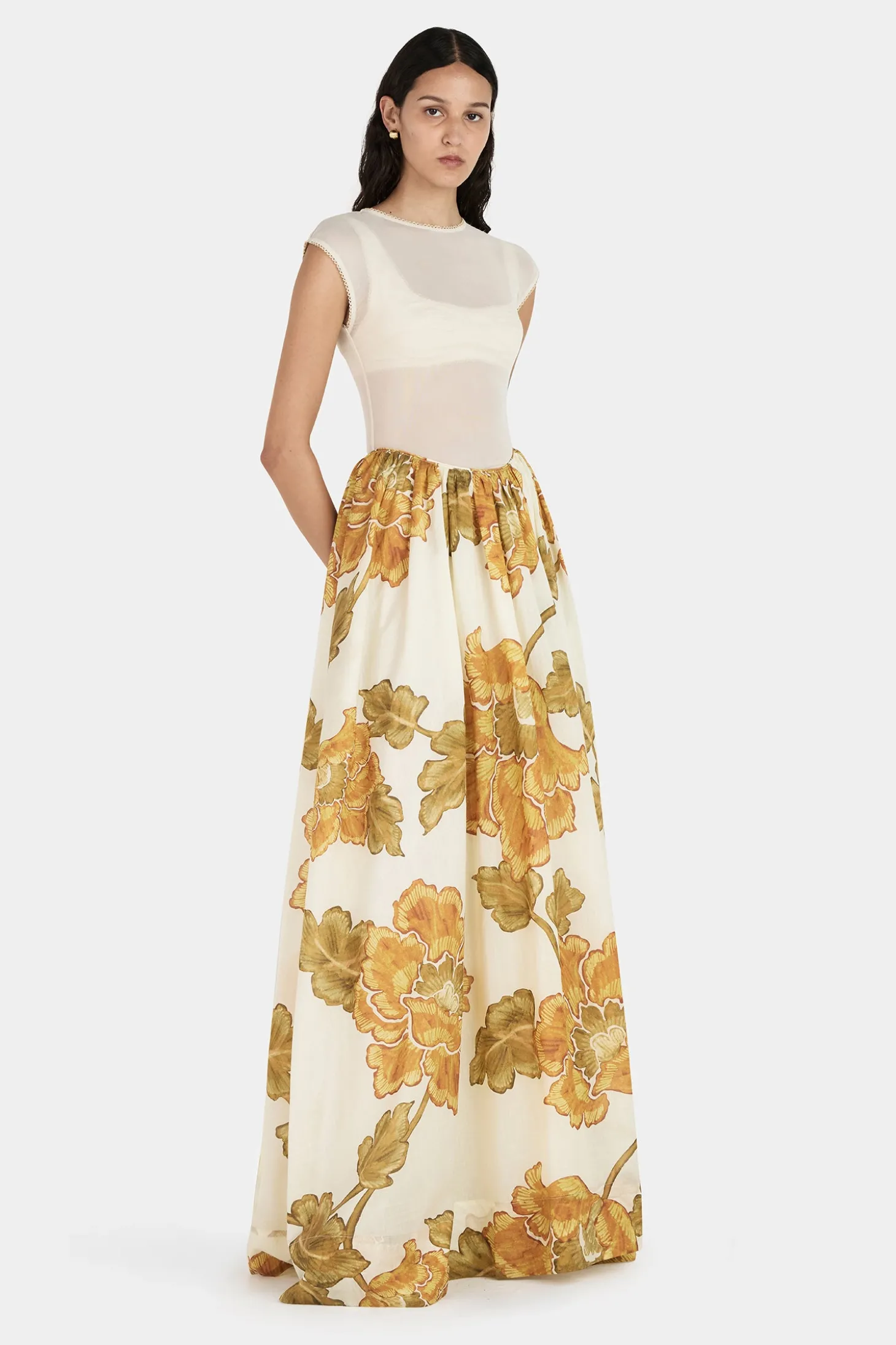Anya Gown Sunshine Bloom