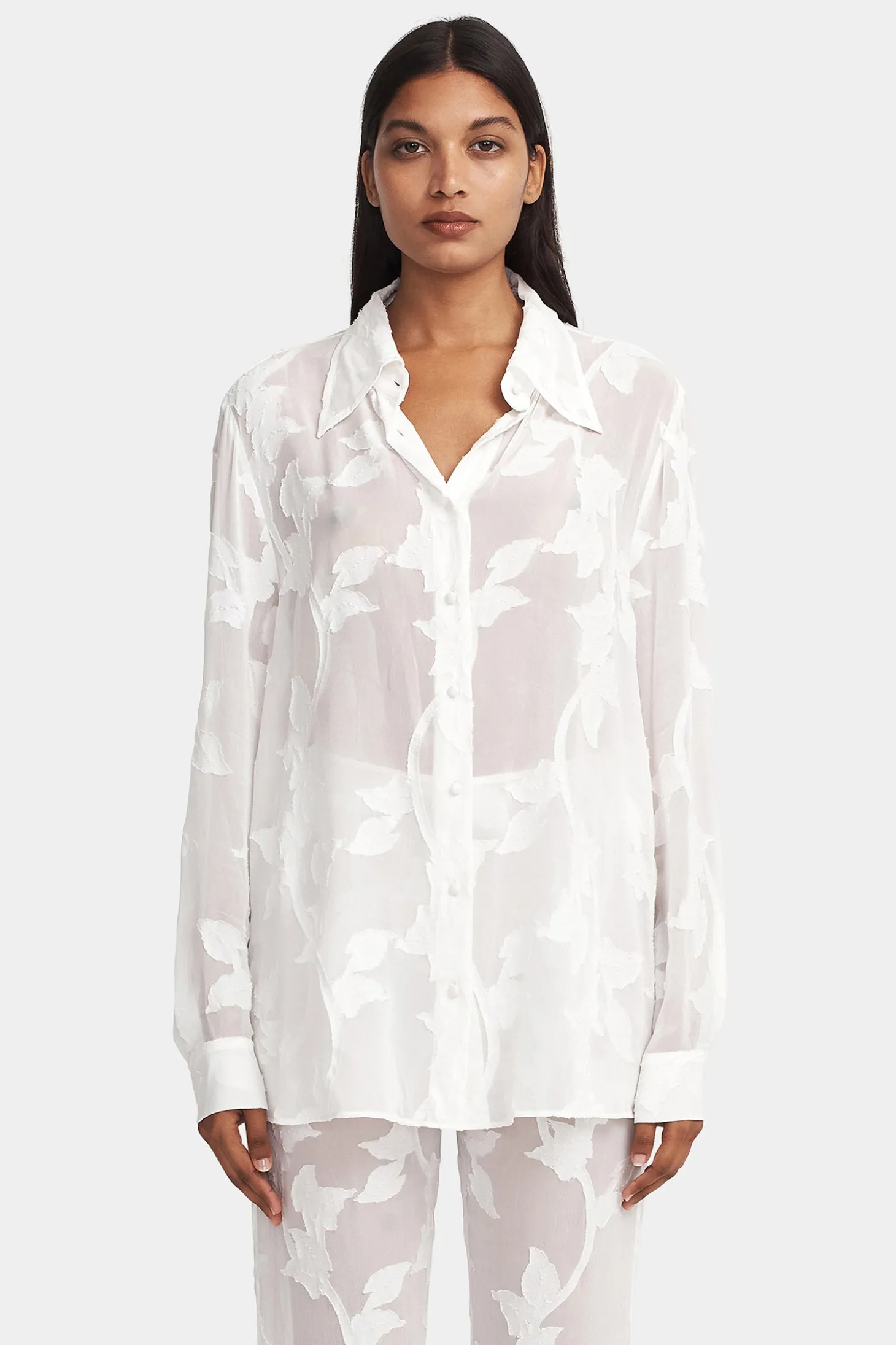 Apollo Shirt White Lily