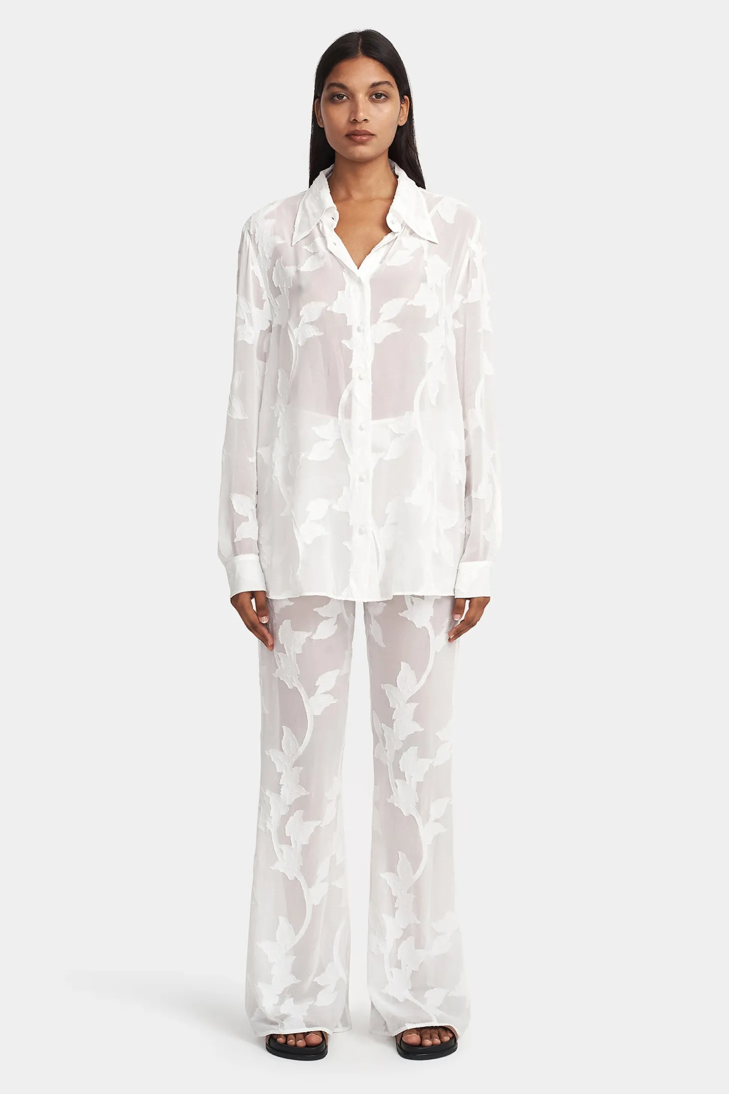 Apollo Shirt White Lily