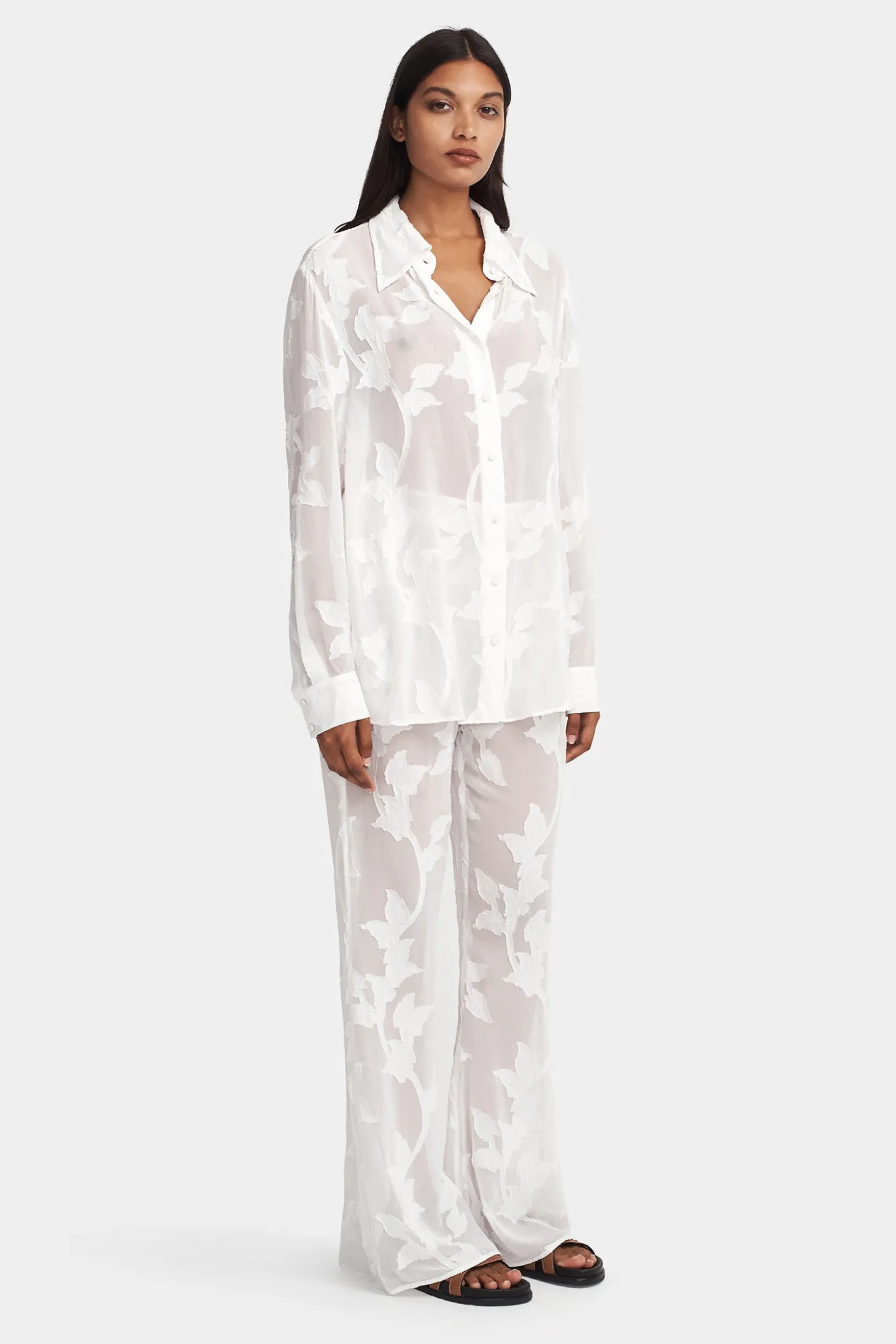Apollo Shirt White Lily