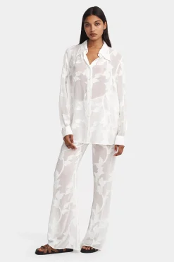 Apollo Shirt White Lily