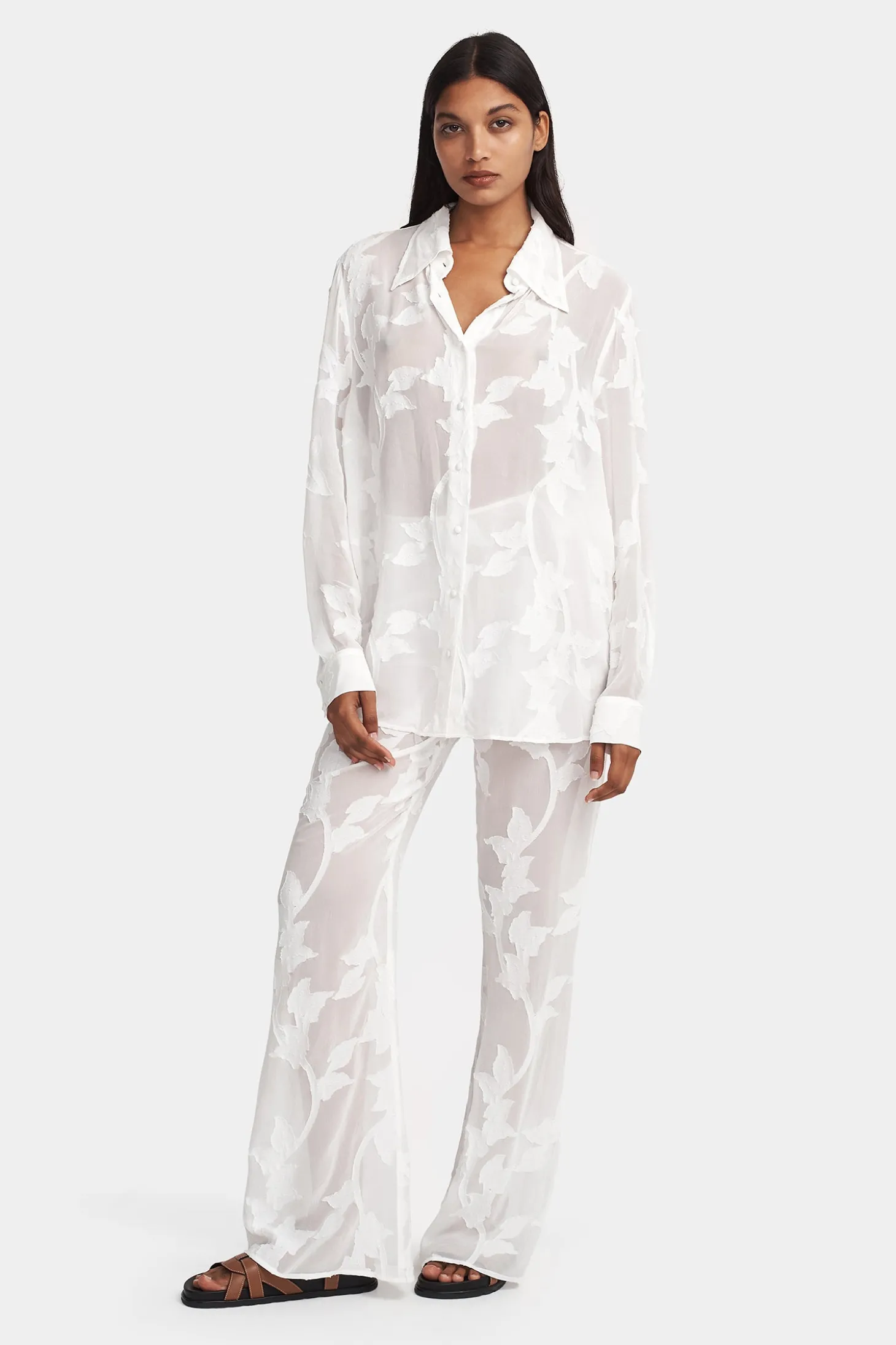 Apollo Shirt White Lily