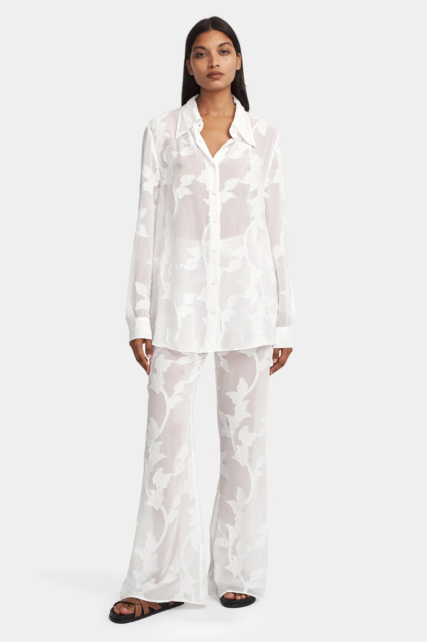 Apollo Shirt White Lily