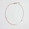 Athena + Co Reflects Necklace Peach