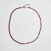 Athena + Co Reflects Necklace Mahogany