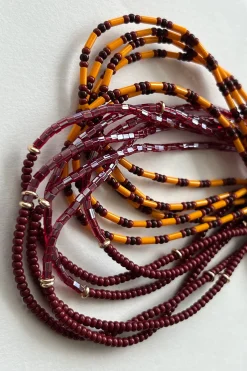 Athena + Co Reflects Necklace Mahogany