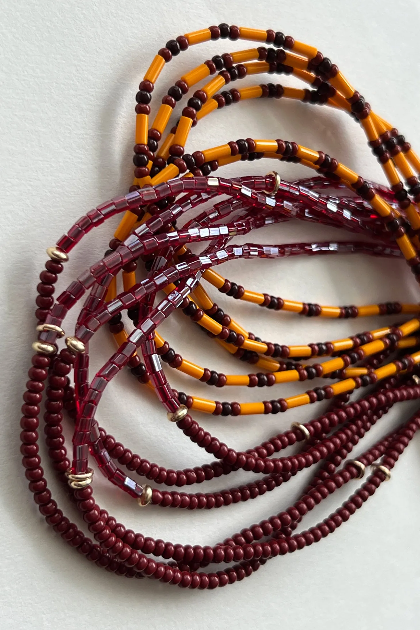 Athena + Co Reflects Necklace Mahogany