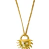 Bebe Solida Charm Penant Gold