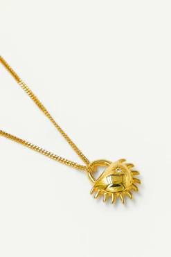 Bebe Solida Charm Penant Gold