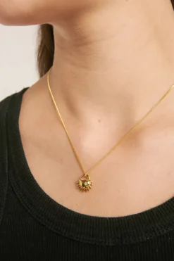 Bebe Solida Charm Penant Gold