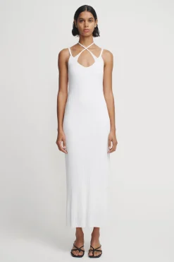 Belinda Dress White