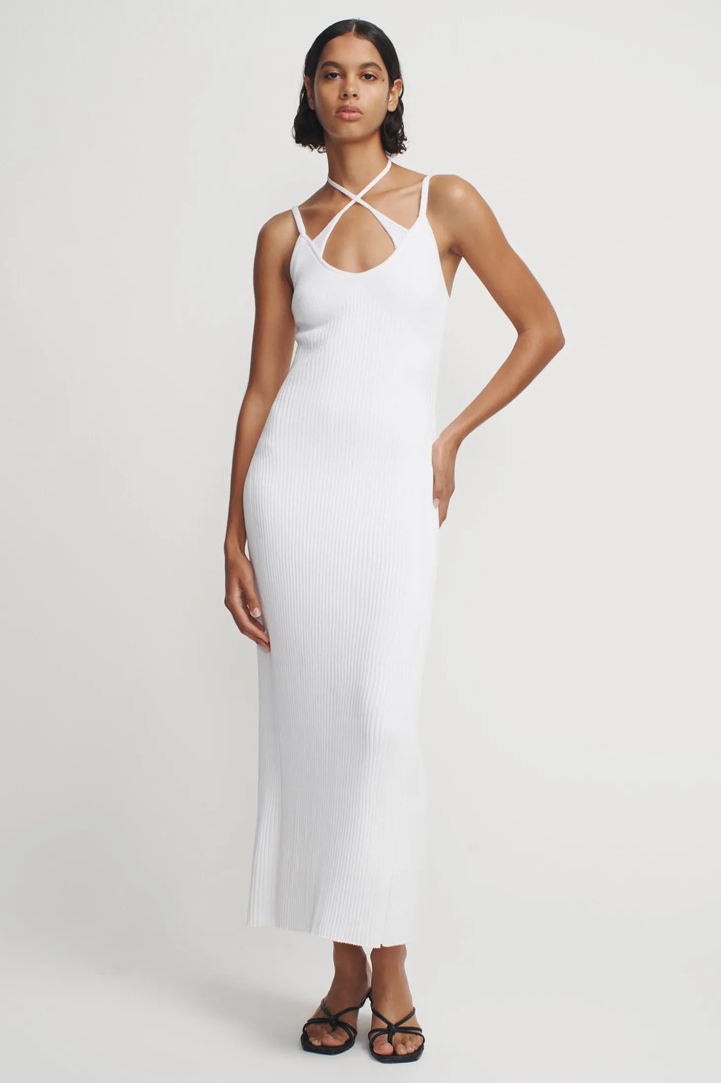 Belinda Dress White