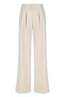 Belinda Pant Natural Check