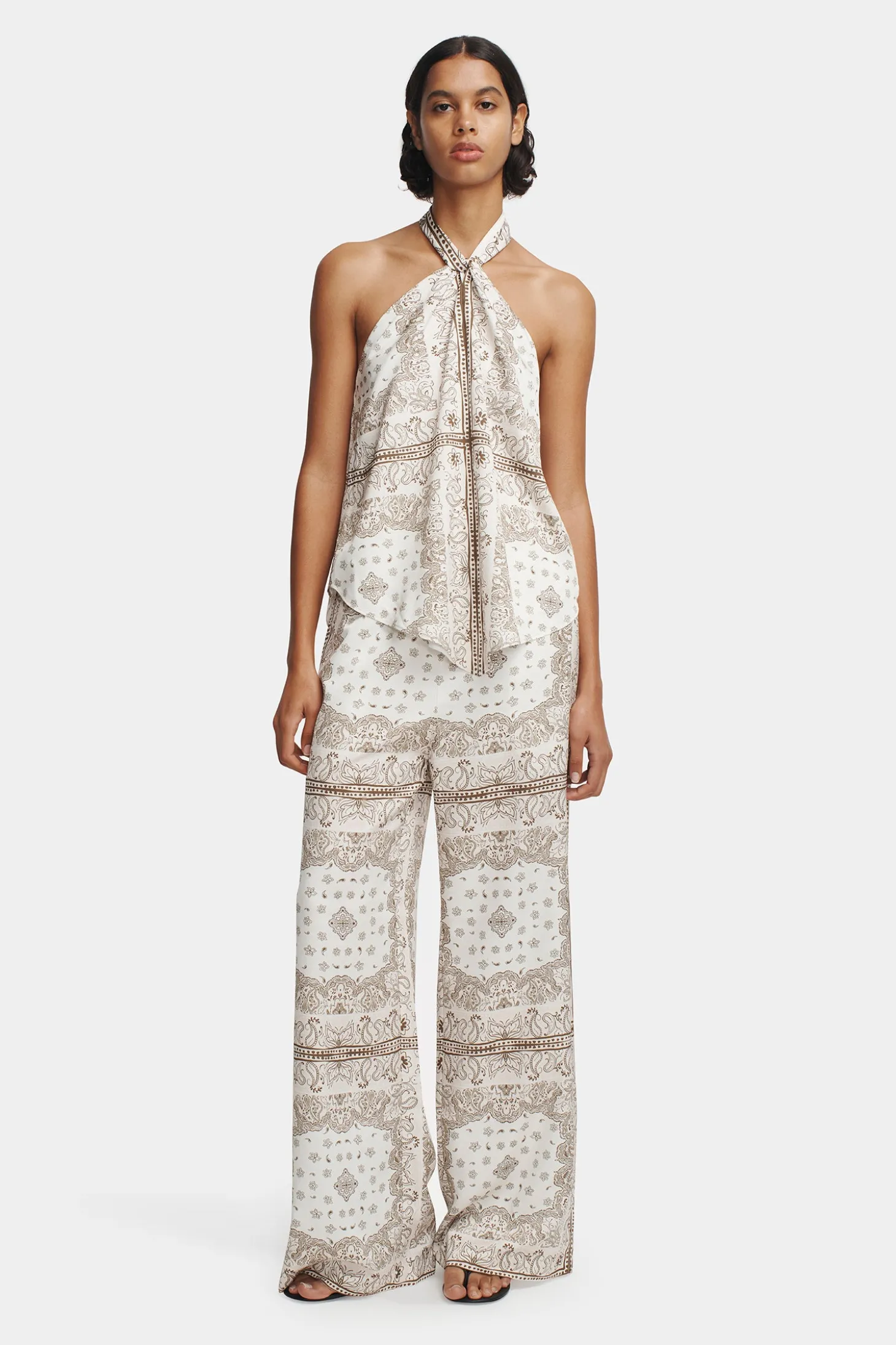 Bowden Pant Beige Bandana