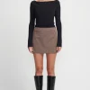 Bridget Micro Mini Skirt Pinstripe