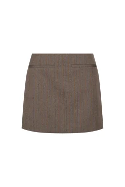 Bridget Micro Mini Skirt Pinstripe
