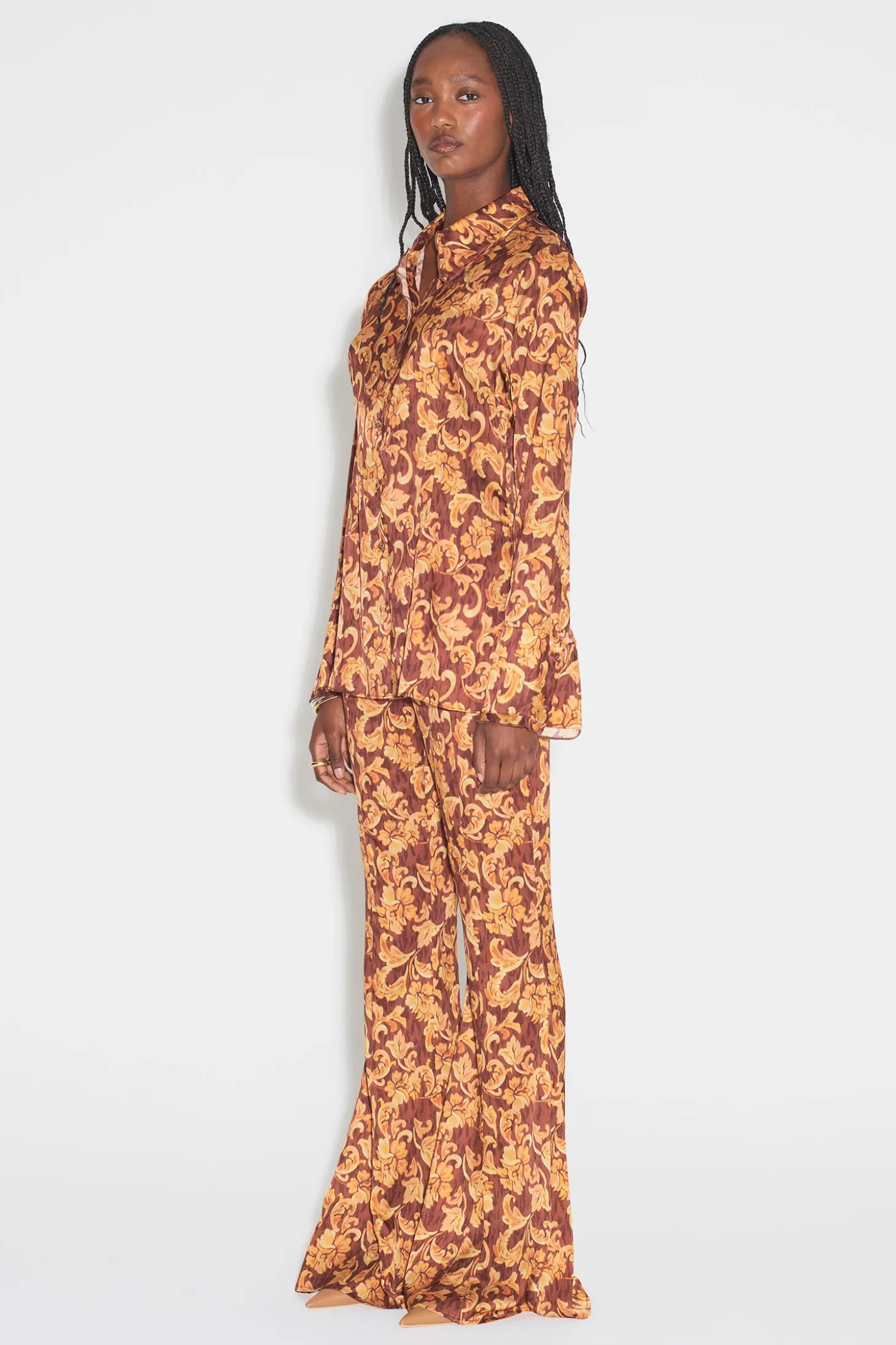 Cairo Shirt Paisley Rain