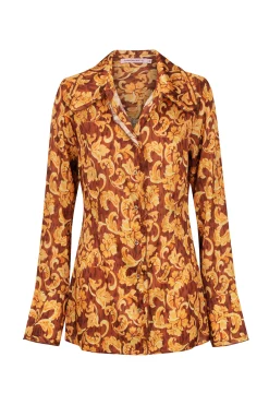 Cairo Shirt Paisley Rain