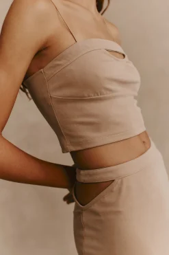 Cara Skirt Sand