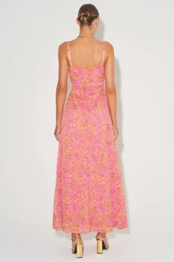 Carlos Dress Pink Spice