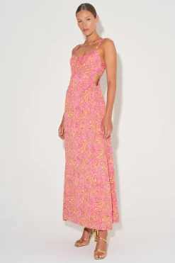 Carlos Dress Pink Spice