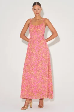 Carlos Dress Pink Spice