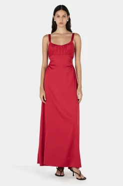 Carlos Dress Samba Red