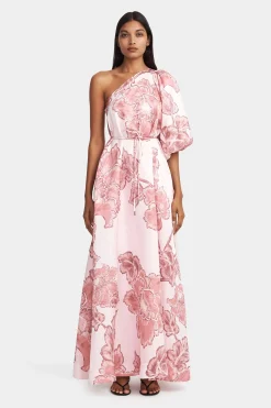 Carmen Dress Orchid Bloom