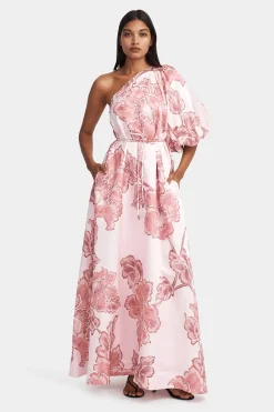 Carmen Dress Orchid Bloom