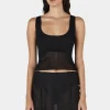 Chivonne Knit Top Black