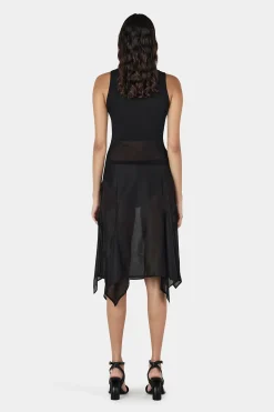 Chivonne Knit Top Black