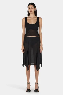 Chivonne Knit Top Black