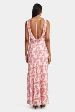 Chloe Dress Orchid Bloom