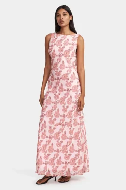 Chloe Dress Orchid Bloom
