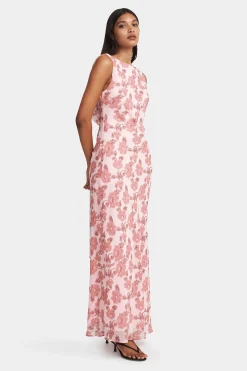 Chloe Dress Orchid Bloom