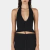 Ciao Knit Halter Black